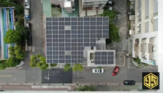桃園蘆竹・五福活動中心光電設施代表照