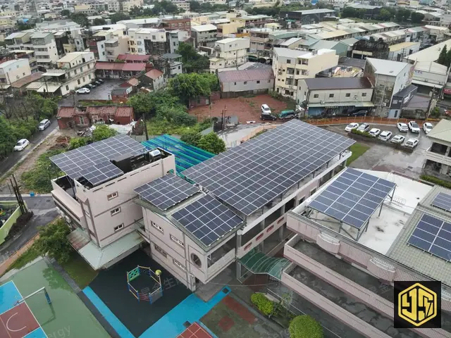 彰化市・東芳國小光電設施空拍