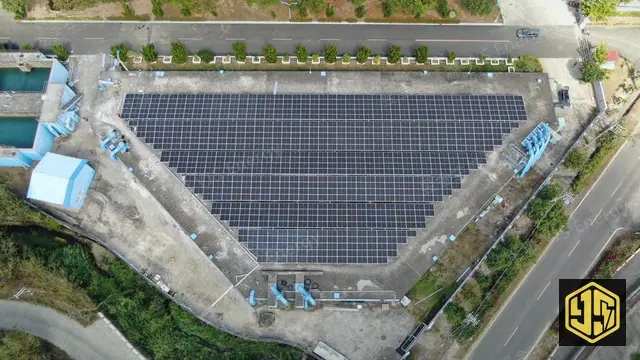 屏東牡丹・牡丹給水廠光電設施代表空拍照