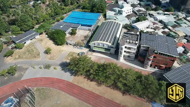 台南永康・永仁高中一期光電設施代表照