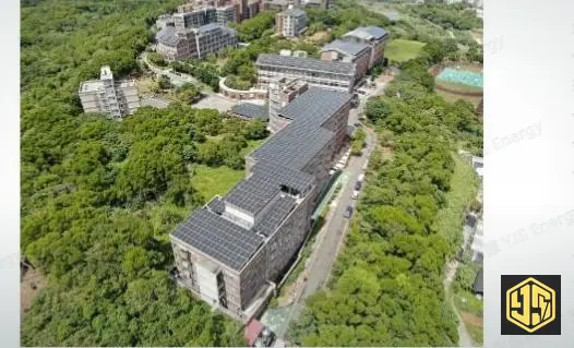新北三芝・馬偕護專・學生宿舍光電設施代表照