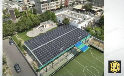 彰化鹿港・鹿東國小本校區光電設施代表照