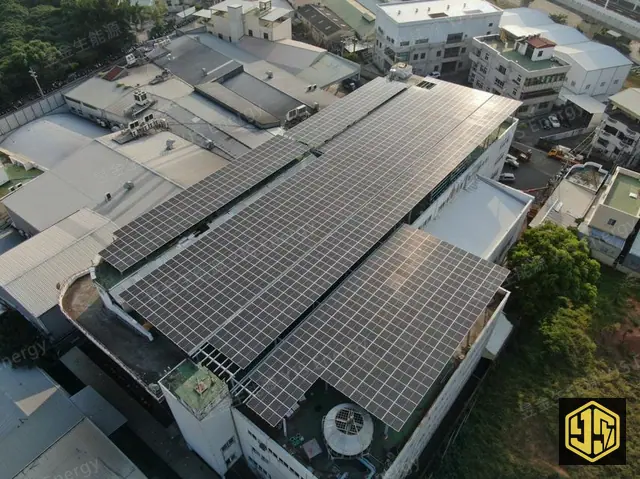 台中神岡・高鋒工業（伍將）光電配置代表空拍照