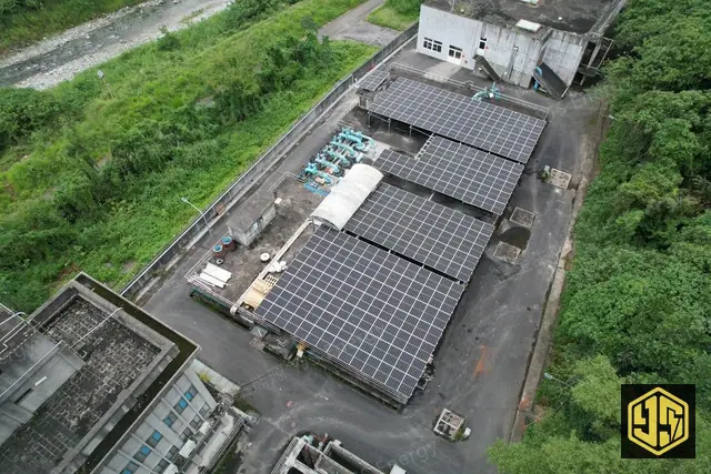 花蓮壽豐・壽豐淨水廠光電設施代表空拍照