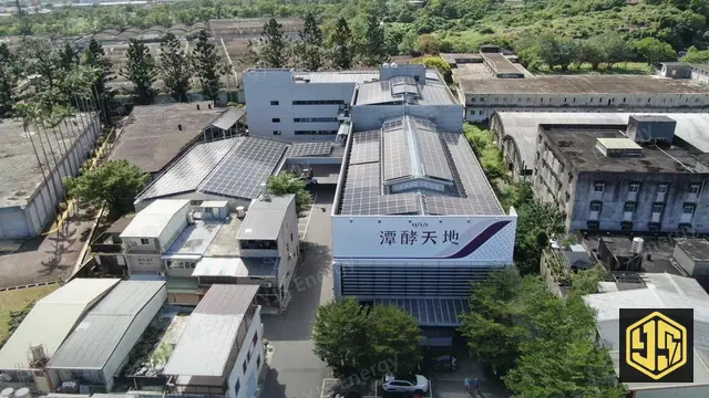 宜蘭礁溪・潭酵天地光電配置代表空拍照