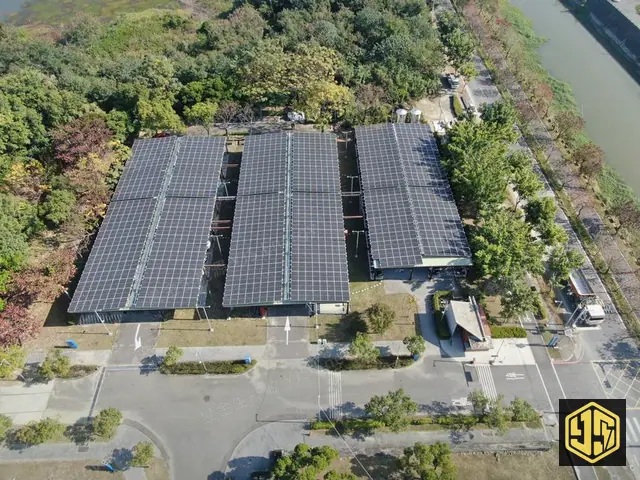 台南安南・歷史博物館・停車場光電配置代表空拍照