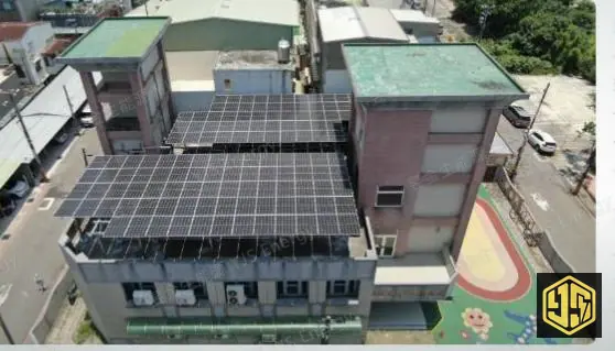 桃園蘆竹・大竹老人集會所光電設施代表照