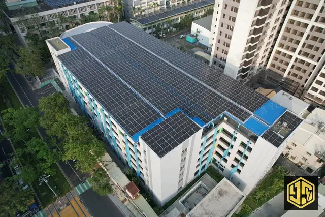 高雄三民・雄工停車場光電配置代表空拍照