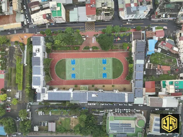 彰化芬園・芬園國小光電設施空拍